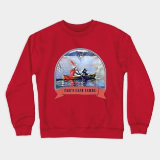 Man's best friend, kayaking gift idea Crewneck Sweatshirt